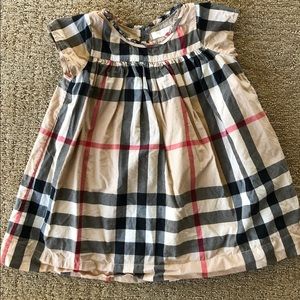 Burberry dress for toddler